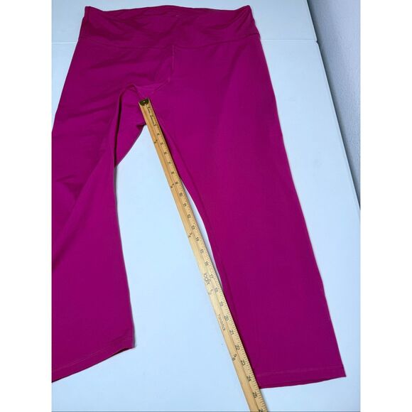 Old Navy Active PowerPress Go Dry Women’s High Rise Leggings Size XXL Tall Pink - Picture 5 of 10